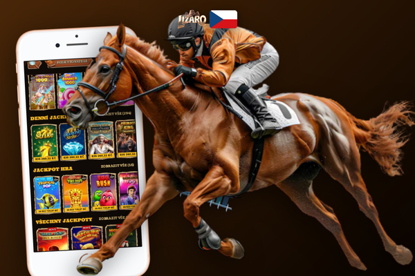 Oznámení o dostupné aktualizaci mobilní aplikace Lizaro Casino na displeji