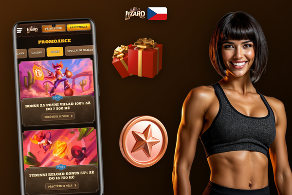 Zadejte promo kód LIZAPLAY při registraci v Lizaro Casino a aktivujte bonus za registraci