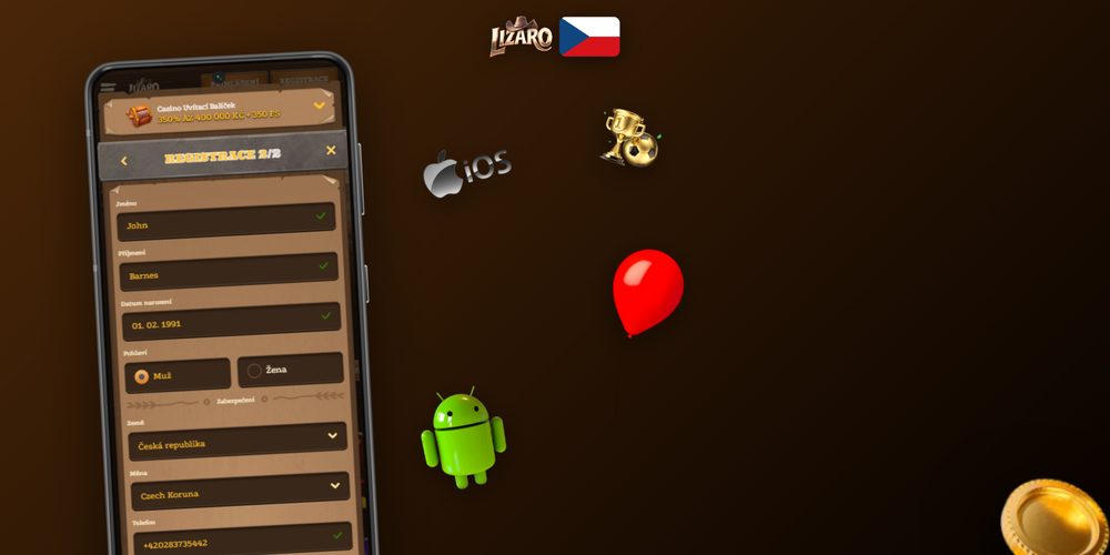 Chyba při registraci v Lizaro Casino? Operátor live chatu vám okamžitě pomůže s řešením
