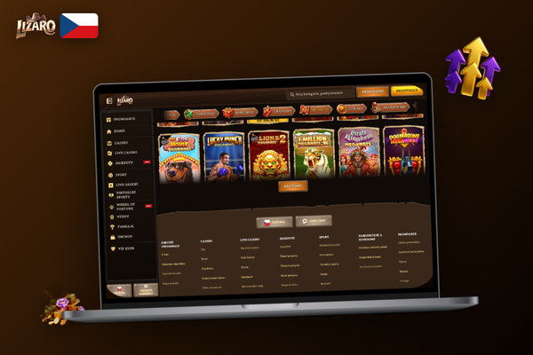 Dialog oprávnění při první instalaci aplikace Lizaro Casino na mobilním telefonu