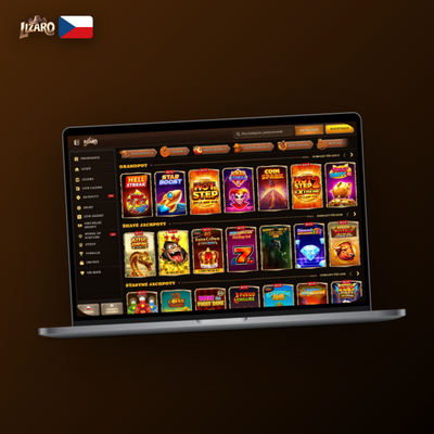 Lizaro Casino desktop verze v prohlížeči — ikona okna pro rychlý přístup z cizího PC