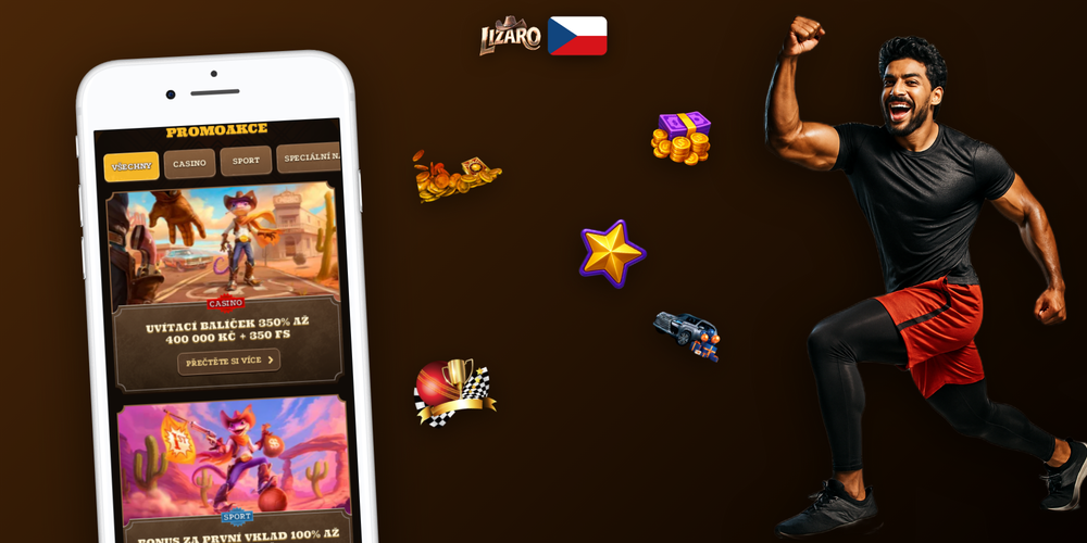 Hrajte zodpovědně v Lizaro Casino — mobilní aplikace a upozornění 18+ pro všechny hráče